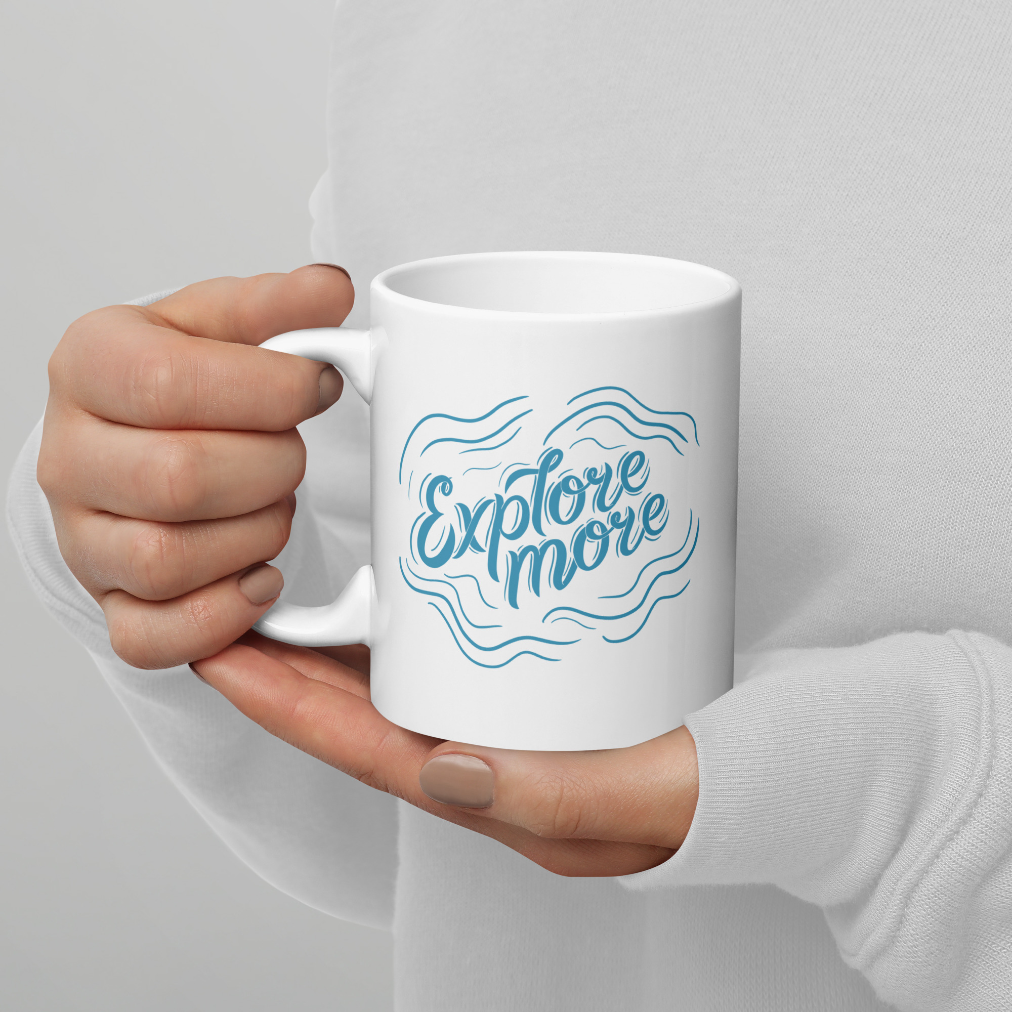 Explore More Waves Coffee Mug