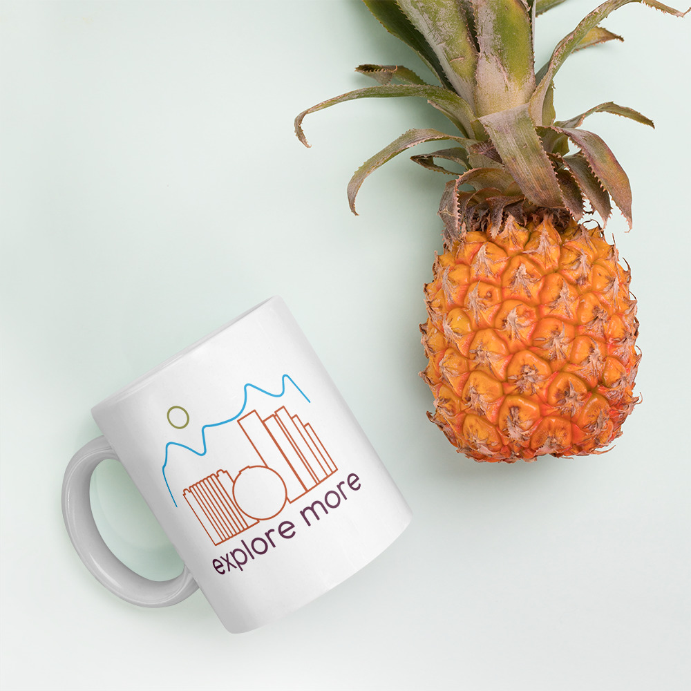 Explore More Reno Skyline Coffee Mug