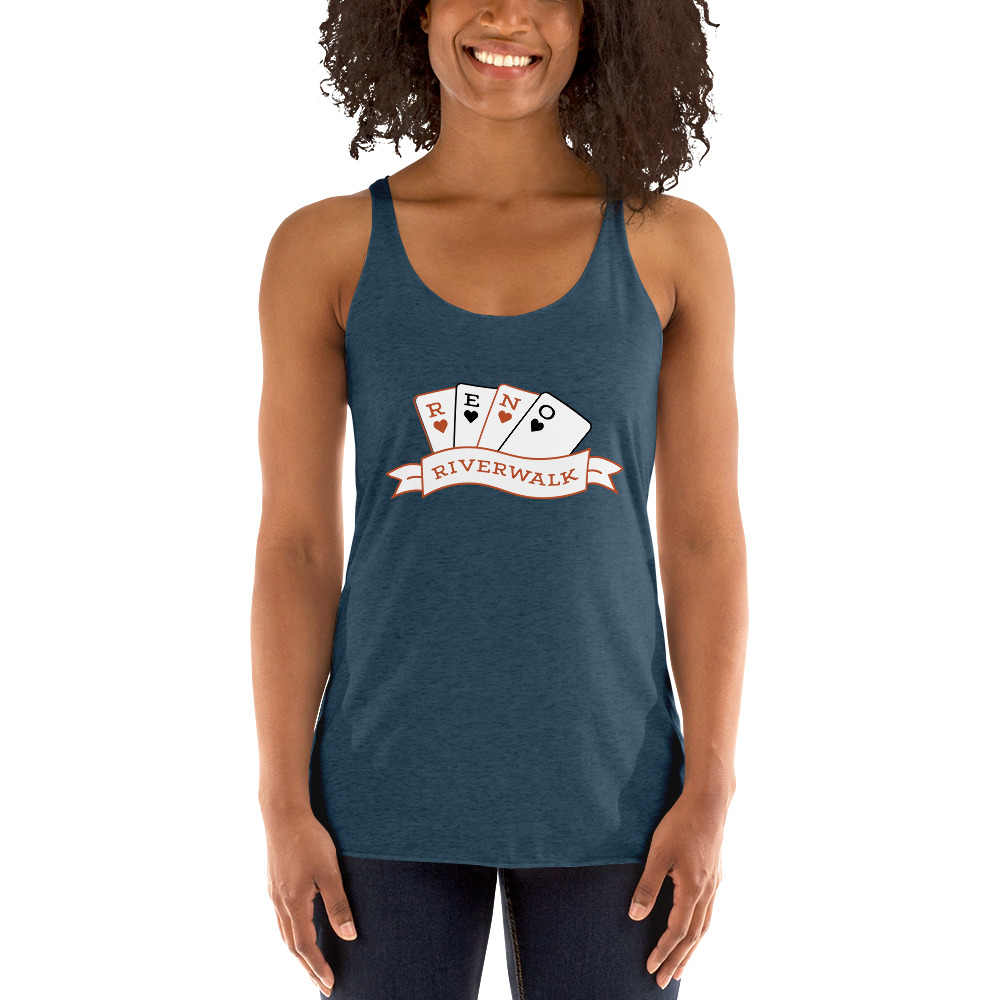 Reno Playing Cards Women's Racerback Tank