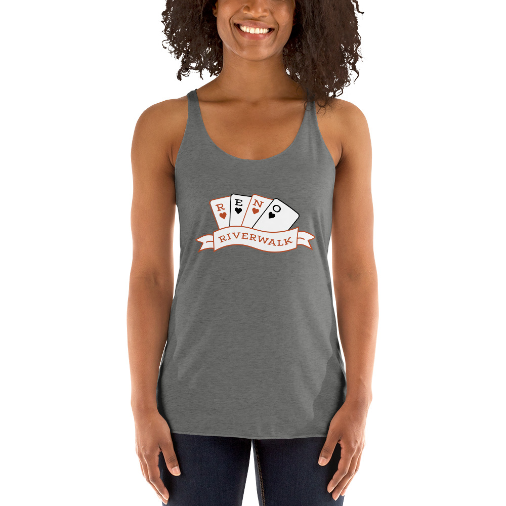 Reno Playing Cards Women's Racerback Tank