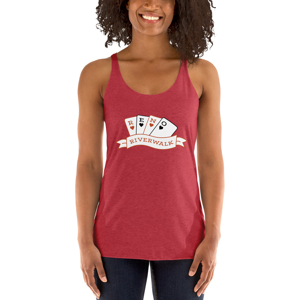 Reno Playing Cards Women's Racerback Tank