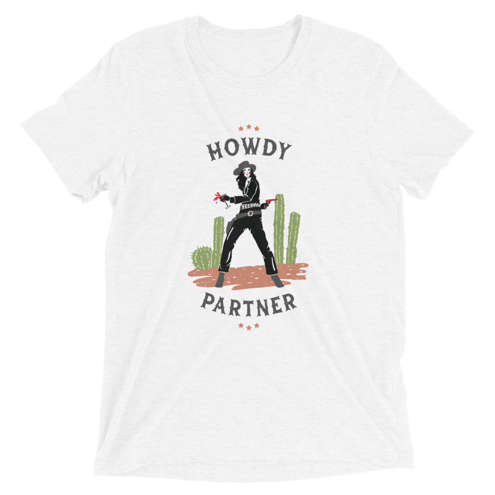 Howdy Partner! Unisex Short sleeve t-shirt