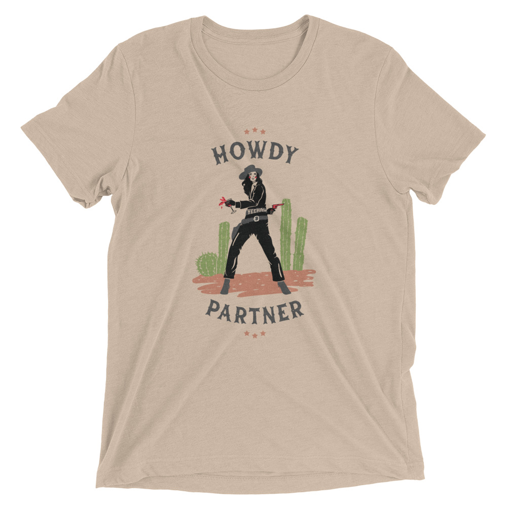 Howdy Partner! Unisex Short sleeve t-shirt